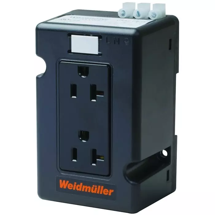 Weidmuller CONNECTOR AC POWER, RECEPTACLE, 20A 125V, 6720005420