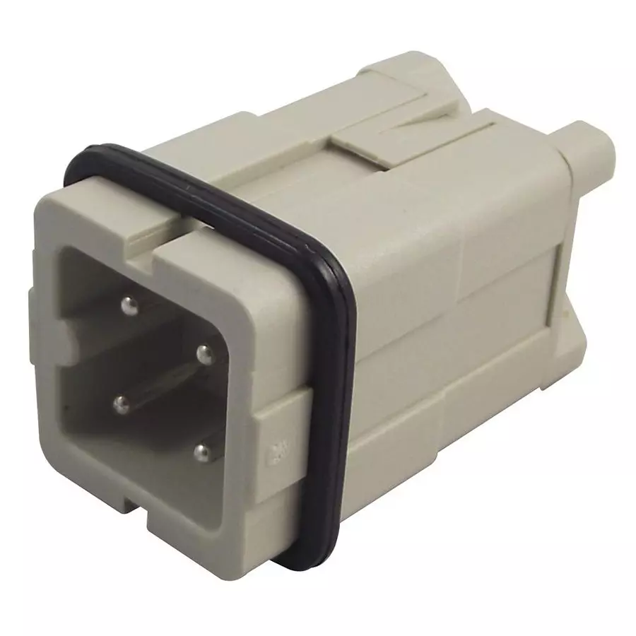 Weidmuller RECTANGULAR INSERT, MALE, 3WAY, SCREW, HTE/003