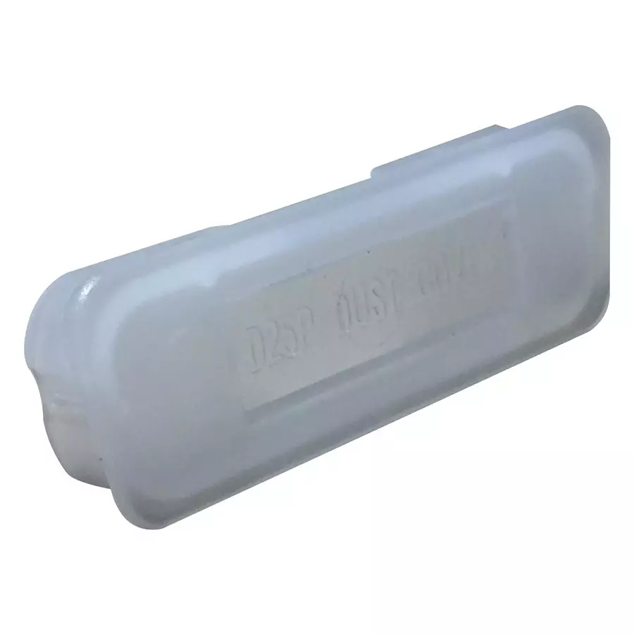 Multicomp DUST COVER, 25POS PLUG D-SUB CONN, WHT, MC001546