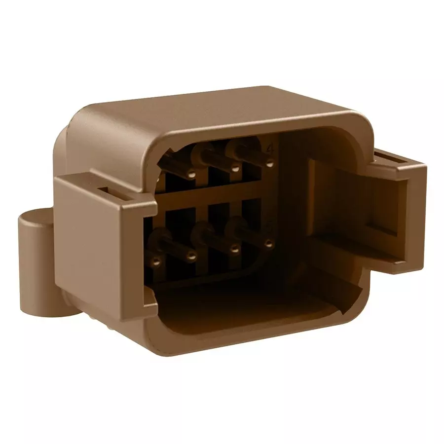 AMPHENOL SINE/TUCHEL AUTOMOTIVE CONN, 8POS, RCPT, 13A, 250VDC, ATF13-08PD-BM13.