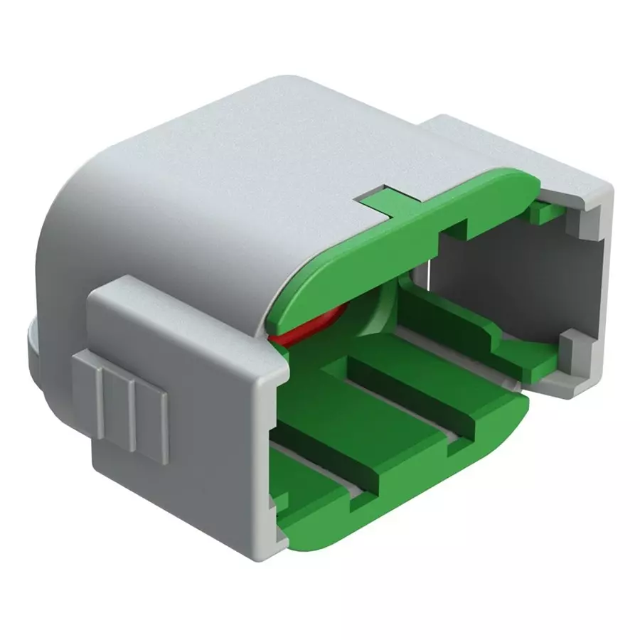 AMPHENOL SINE/TUCHEL PROTECTIVE CAP, 8POS, GRY, THERMOPLASTIC, ATM06-08SC-CAP