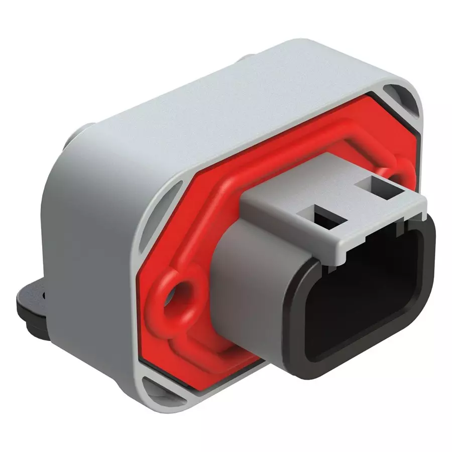 AMPHENOL SINE/TUCHEL AUTOMOTIVE CONN, 3POS, RCPT, 7.5A, 250V, ATM13-3P-BM04