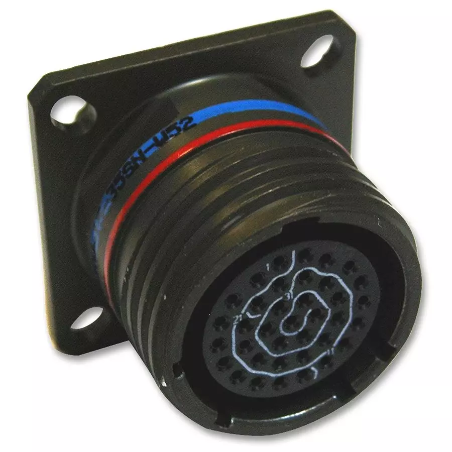 AMPHENOL AEROSPACE CIRCULAR CONN, RCPT, 15-5, WALL MOUNT, CTVP00RW-15-5SA-LC