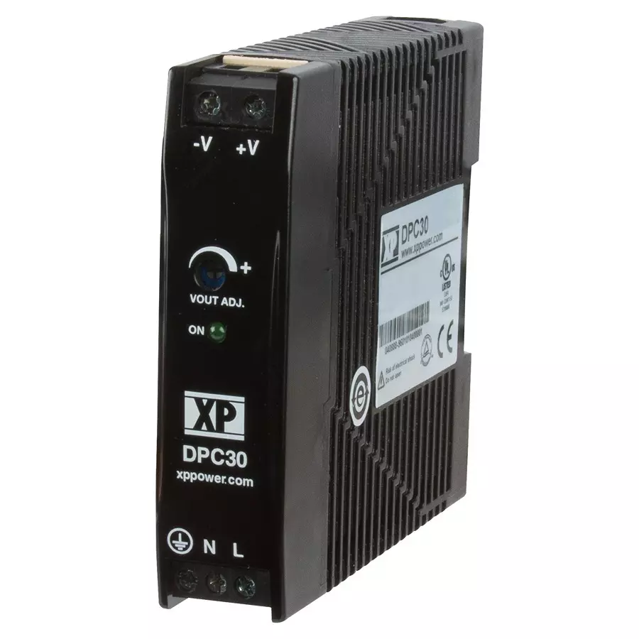 XP POWER POWER SUPPLY, AC-DC, 24V, 1.25A, DPC30US24