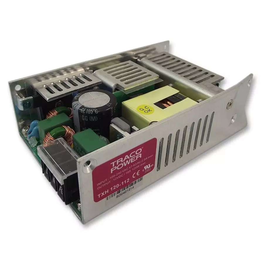 TRACO POWER POWER SUPPLY, AC-DC, 1 OUTPUT, 120W, TXH 120-124