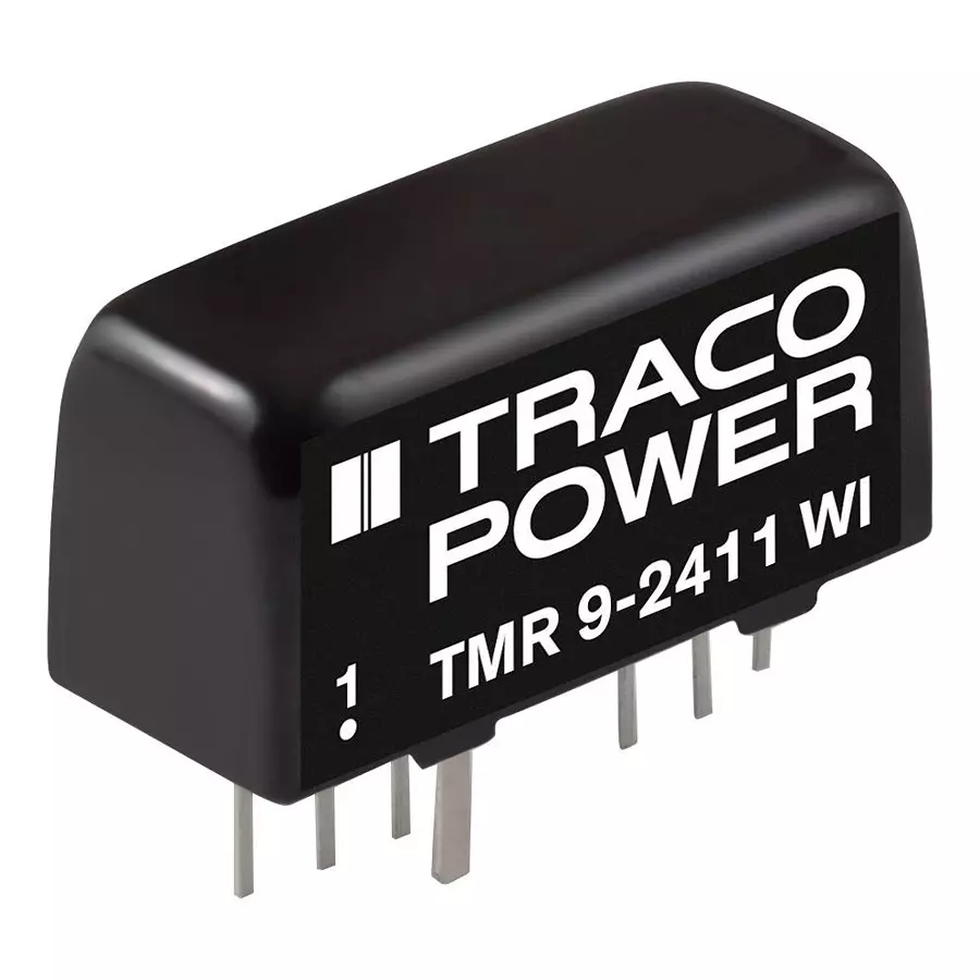 TRACO POWER DC-DC CONVERTER, 2 O/P, 9W, TMR 9-2423WI