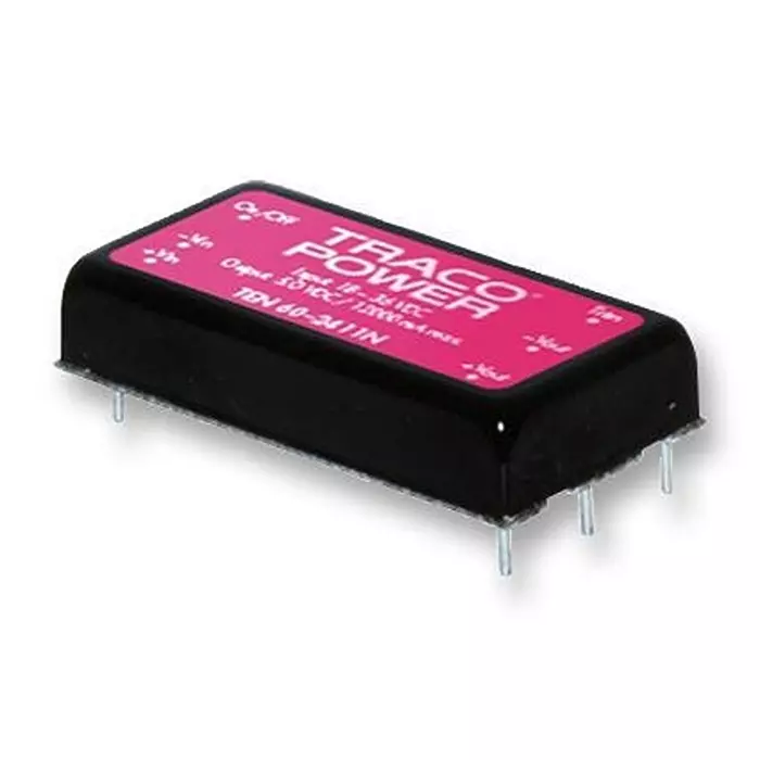 TRACO POWER DC-DC CONVERTER, 5V, 12A, TEN 60-2411WIN