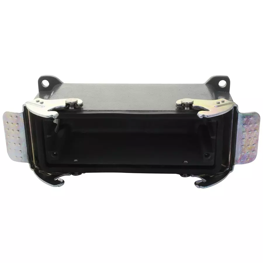 MOLEX Heavy Duty Hoods / Housings / Bases HEAVY DUTY BASE, 24B, 2 LEVER, PANEL 93601-3522