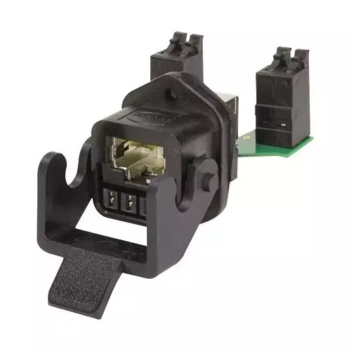 Harting Modular Adapters ADAPTER, RJ45, JACK-JACK, 8POS, 09452251760