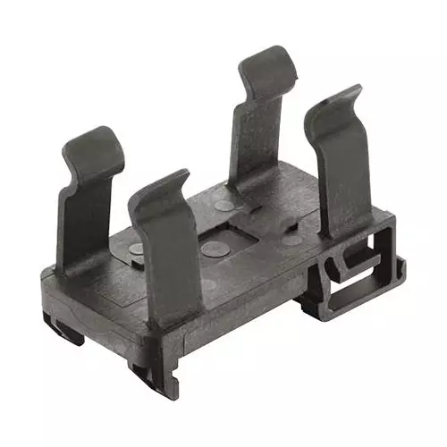 Harting Other Connector Accessories ADAPTER, DIN RAIL, POLYAMIDE, BLACK, 09100009912