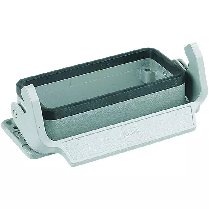 Harting Heavy Duty Hoods / Housings / Bases BULKHEAD HOUSING, SIZE 16B, METAL, 09300160307