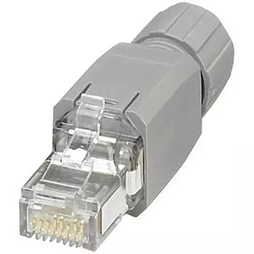Phoenix Contact Modular & Ethernet Connectors PLUG, RJ45, CAT5E, IP20, 8WAY, 1656725
