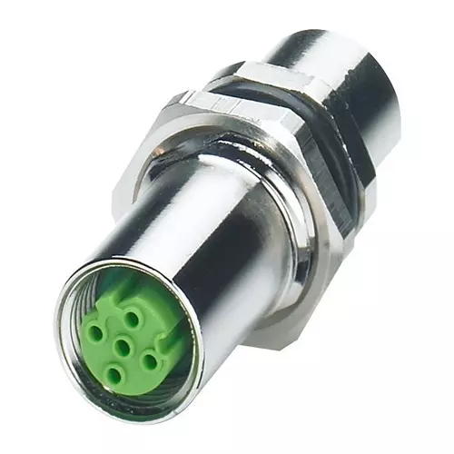 Phoenix Contact Sensor Connectors SENSOR CONNECTOR, M12, RCPT, 4POS, 1424326