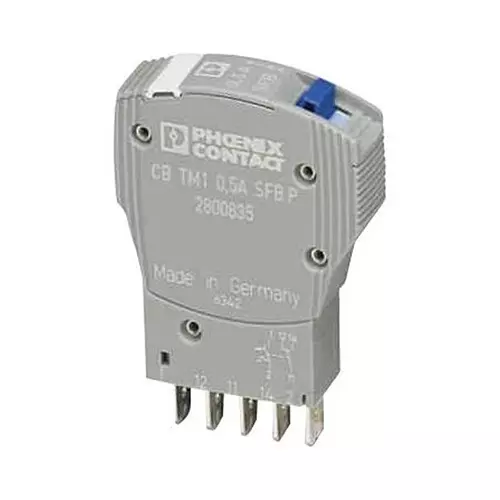 Phoenix Contact Thermal Magnetic Circuit Breakers CIRCUIT BREAKER, 1-POLE, 4A, 50VDC, 2800839