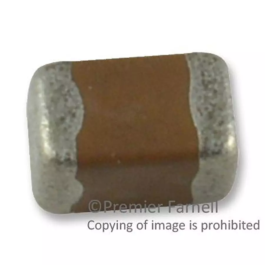 TDK CAP, 1µF, 100V, 10%, X7S, 0805, C2012X7S2A105K125AB (Pack 2000)