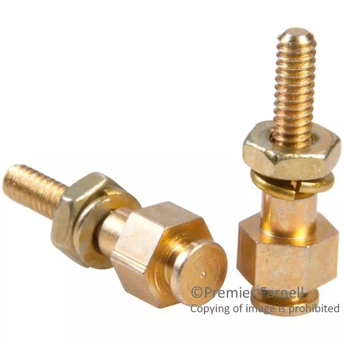 AMP - TE CONNECTIVITY D SUB LOCKING POST ASSEMBLY, #2-56, 5747242-1