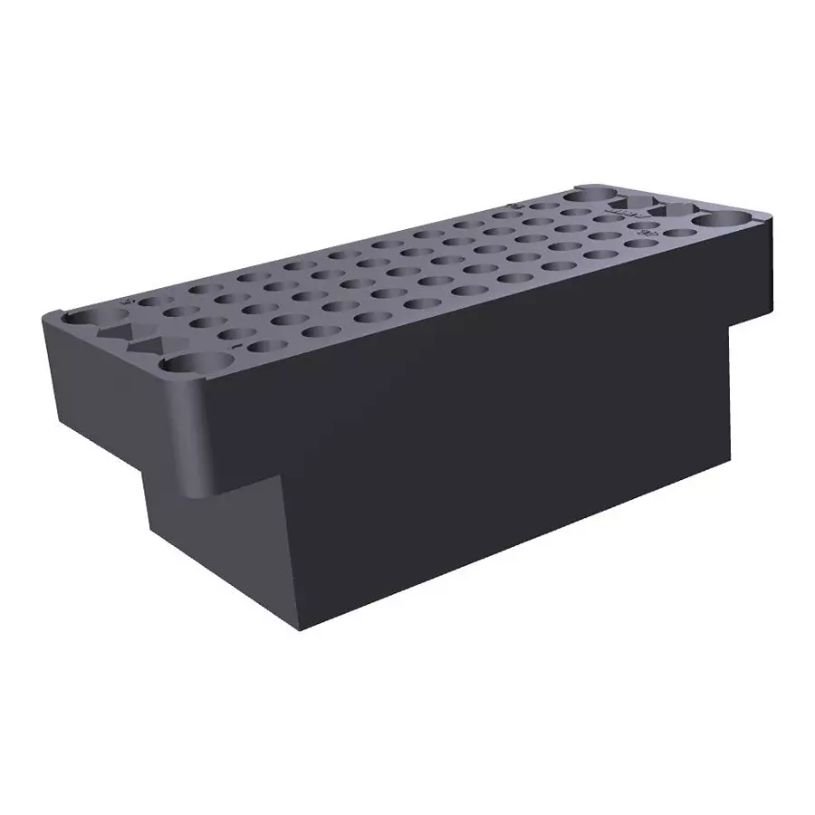 AMP - TE CONNECTIVITY BACKPLANE CONN HOUSING, PLUG, 50POS, 203622-2
