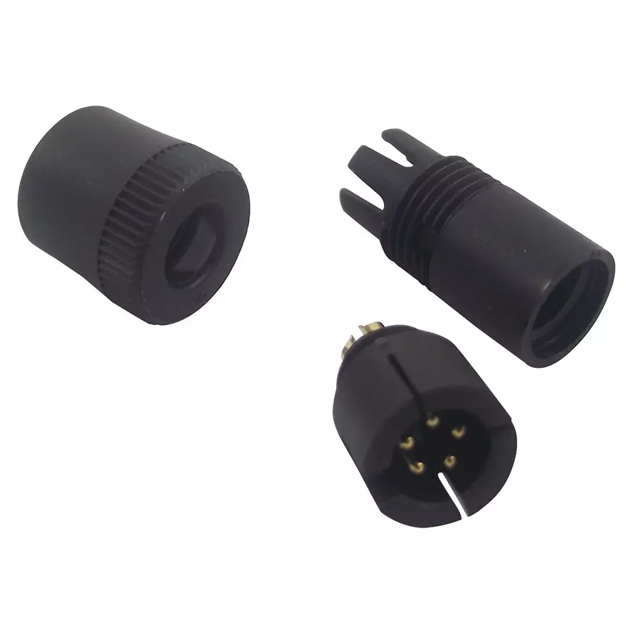 BINDER CIRCULAR CONNECTOR, PLUG, 5 WAY, CABLE, 09 9789 71 05
