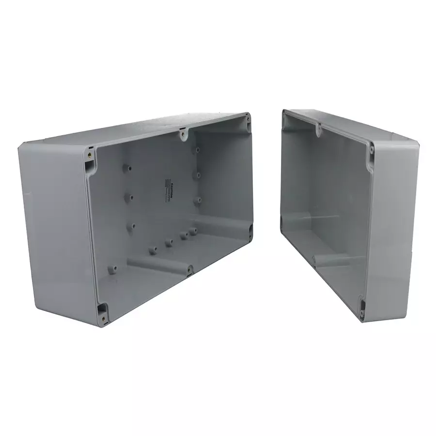 BUD ENCLOSURE, WALL MOUNT, PC, GREY, PN-1344-A
