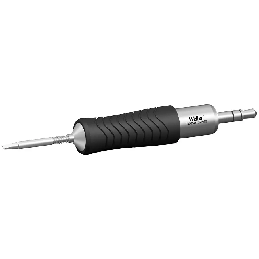 WELLER SOLDERING TIP, CHISEL, 1.3MM, RTP 013 S MS