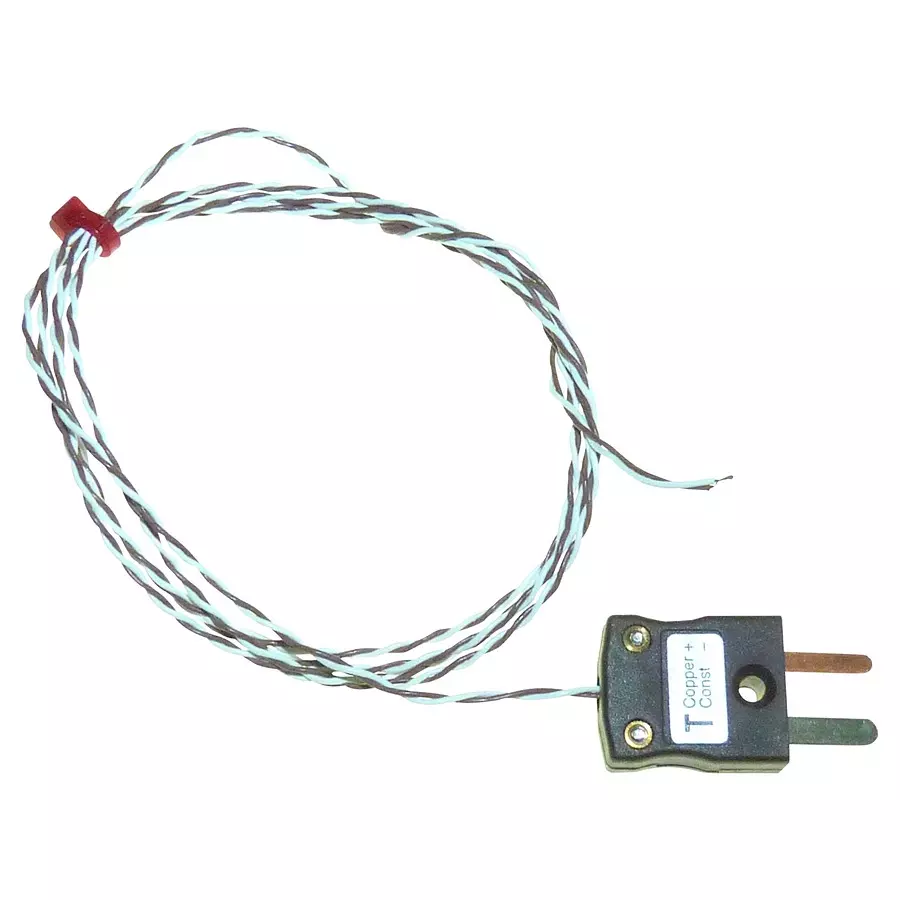 LABFACILITY THERMOCOUPLE, T TYPE, 2M, 260 DEG C, XF-1220-FAR