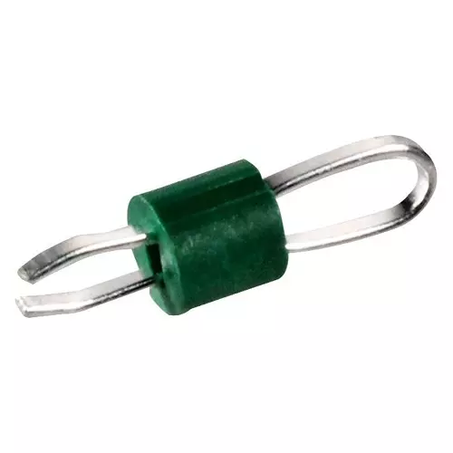 KEYSTONE TEST POINT, PCB, GREEN, THROUGH HOLE, 5126