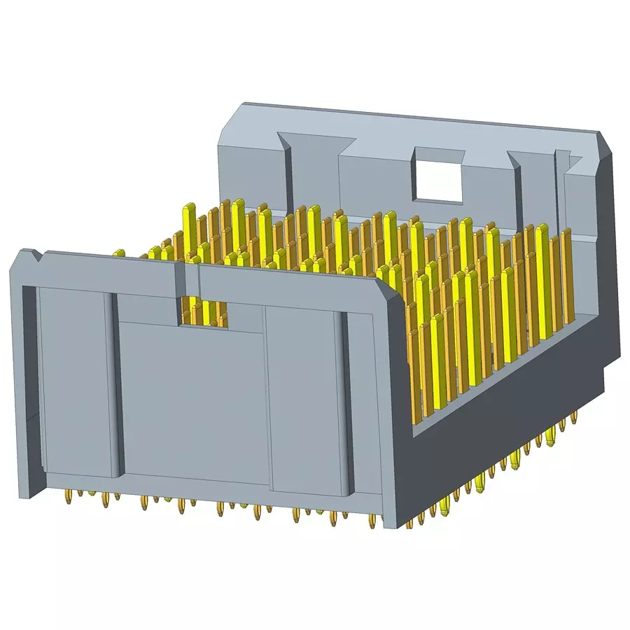 AMPHENOL COMMUNICATIONS SOLUTIONS BACKPLANE CONN, HEADER, 150POS, 15ROW, 10123360-101LF