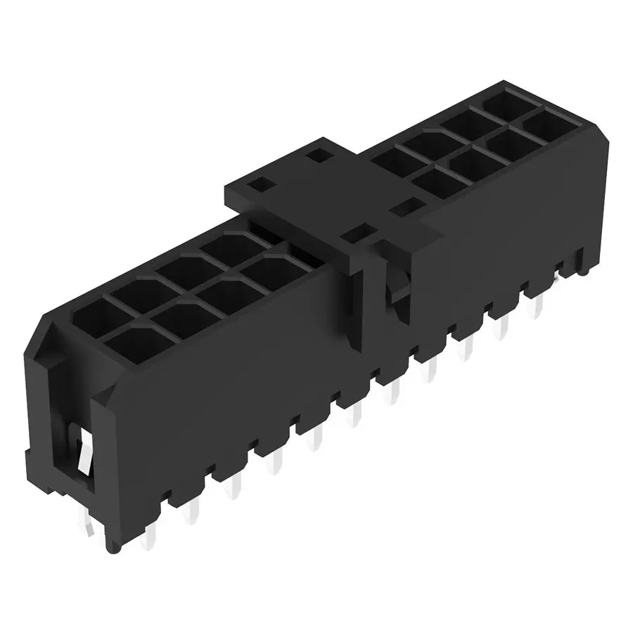 AMPHENOL COMMUNICATIONS SOLUTIONS CONN, HEADER, 22POS, 2ROW, 3MM, THT, G88MP221028CREU