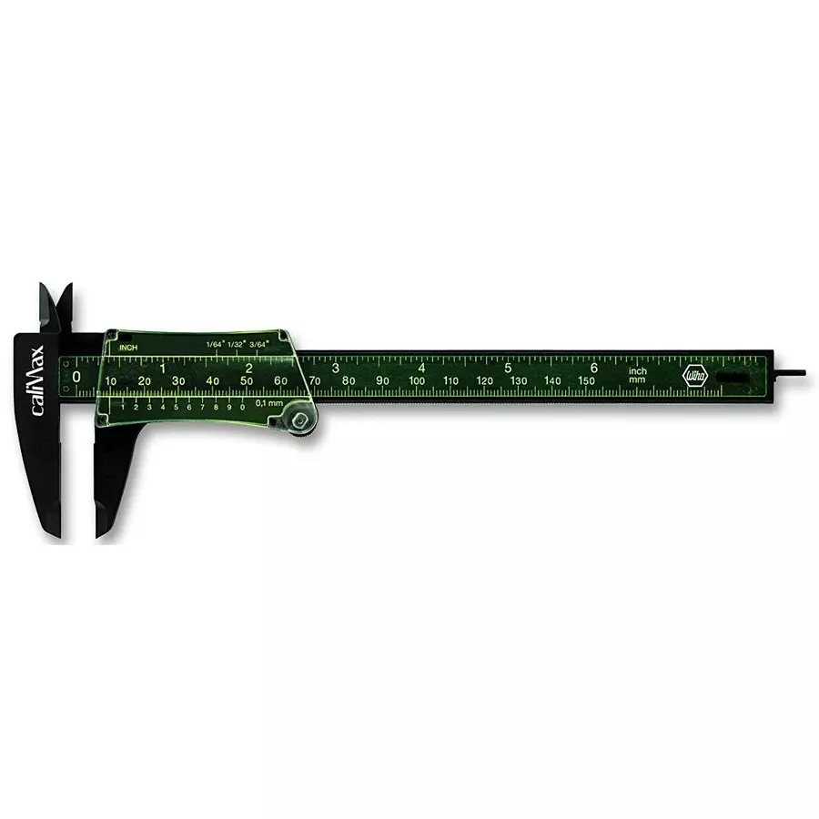 WIHA TOOLS VERNIER CALIPER, PLASTIC, 27083