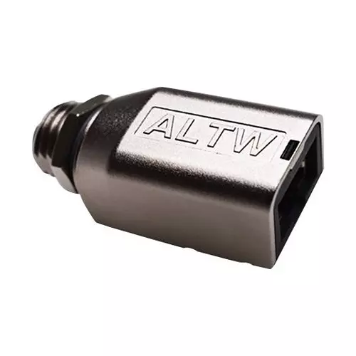 AMPHENOL LTW ADAPTOR, M12-RJ45, JACK, RJS-12X08FF-LS7001.