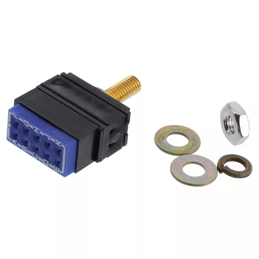 AMPHENOL PCD GROUND STUD MODULE, SOCKET, 10POS, TJG120701