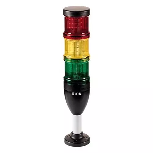 EATON MOELLER SIGNAL INDICATOR TOWER, RED/YEL/GRN, 24V, SL7-100-L-RYG-24LED