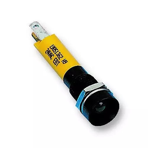 CML INNOVATIVE TECHNOLOGIES LED INDICATOR, 12V, YELLOW, 19051252