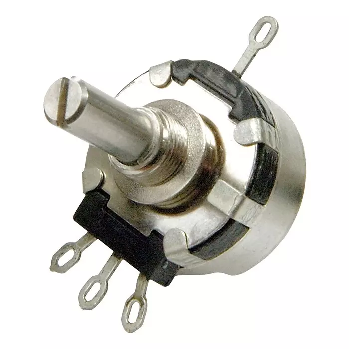 TT ELECTRONICS / BI TECHNOLOGIES ROTARY POTENTIOMETER, 10KOHM 10% 2W, P271-DS21BR10K