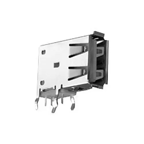 KYCON Usb Connector, Type A, Rcpt, 4Pos, Tht, KUSBX-SLAS1N-B