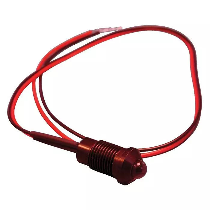 OXLEY 8Mm Panel Mount Led Indicator, OXL/CLH/80/P/12AC/FL30/H/GREEN