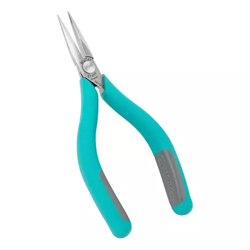 WELLER EREM Plier, Snipe Nose, Serrated, 146Mm, 2411PD