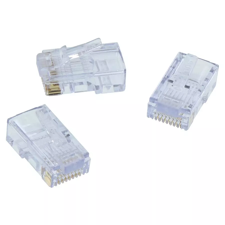 PLATINUM TOOLS Ez-Rj45 Connector Kit, 50 Piece, 100003C (Pack of 50)