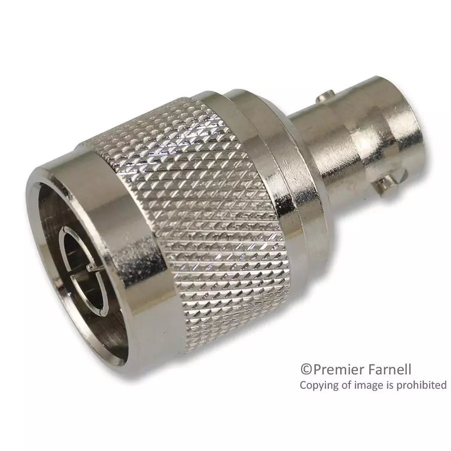 AIM CAMBRIDGE - CINCH CONNECTIVITY Rf/Coaxial Adapter, Bnc Jack-N Plug, 26-8016