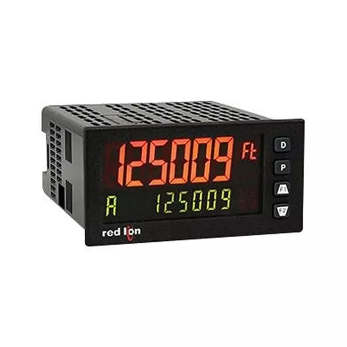 RED LION CONTROLS DIGITAL METER, 17.78MM, 250VDC, 6 DIGIT, PAX2D000