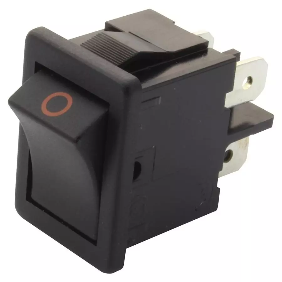 MARQUARDT PUSH BUTTON SW, DPST, 16A, 250VAC, QC, 01684.1101-02