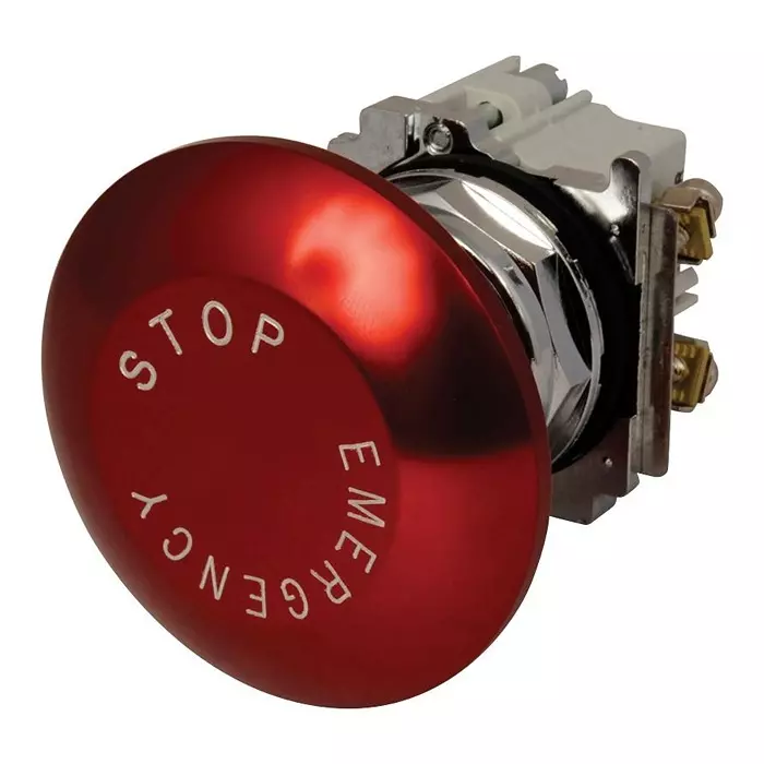 EATON CUTLER HAMMER SWITCH, PUSHBUTTON, 1NO/1NC, 6A, 600V, 10250T5J63-1X