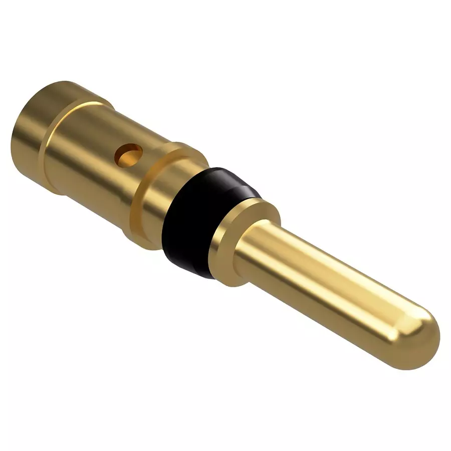 POSITRONIC RECT PWR CONTACT, PIN, 10AWG, CRIMP, MC1210NS/AA.