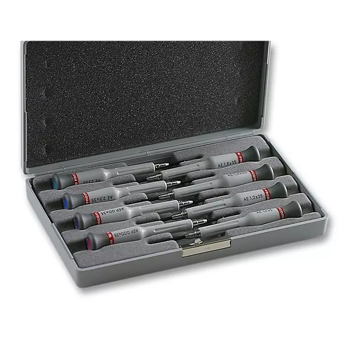 FACOM SCREWDRIVER SET, MICRO, 8PC, AE.J1