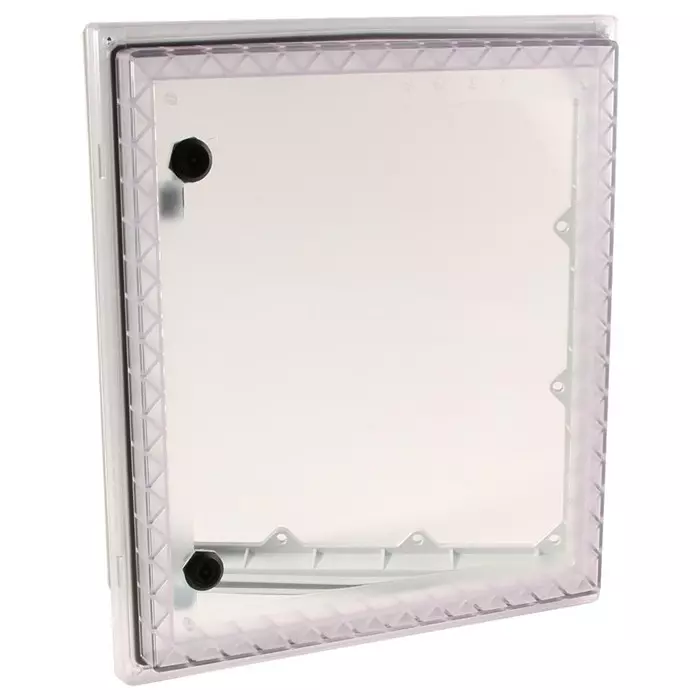 FIBOX INSPECTION WINDOW, PC, 16" X 14", GREY, AR IPW 1614 B T
