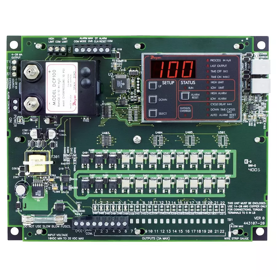 DWYER PRESSURE MODULE, DIFF, 20INCH-H2O, DCP200A.