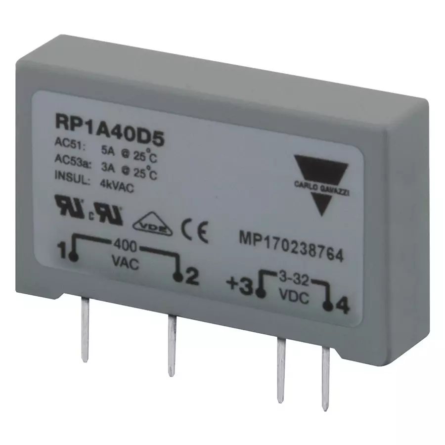 CARLO GAVAZZI SOLID STATE RELAY, RP1A23D5