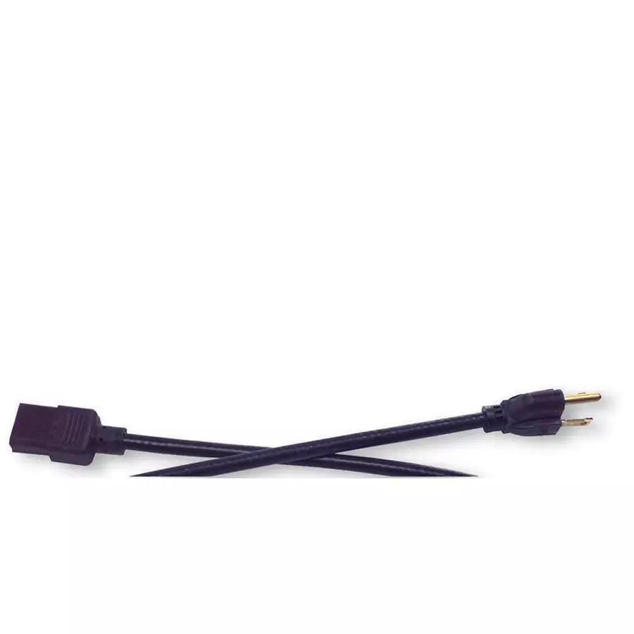 VOLEX POWER CORD, IEC60320C-13, 2.3M, 12A, BLACK, 2133H.