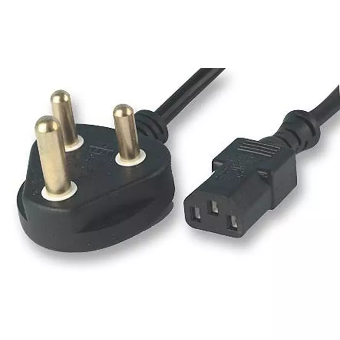 VOLEX POWER CORD BS546A/IEC60320C-13, 2.5M 16A, 2131H-C3-10