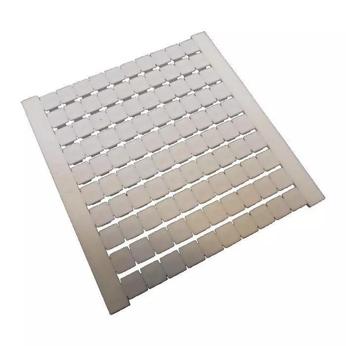 ENTRELEC - TE CONNECTIVITY MARKER, BLANK, 10X10 STRIPS, PK10, 023000012 (Pack of 10)
